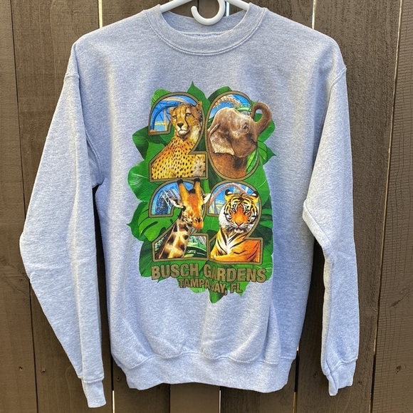 🌸Youth Busch Gardens 2022 sweatshirt size XL - Picture 8 of 9